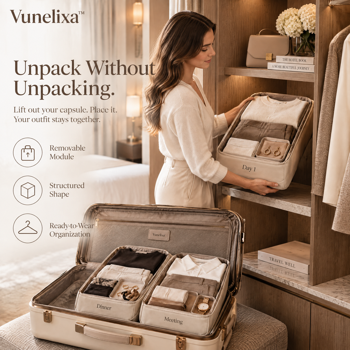 Vunelixa™ Wardrobe Capsule Travel System