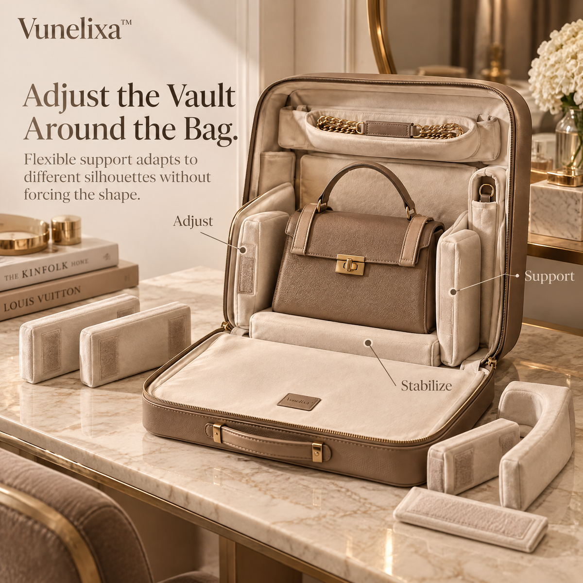 Vunelixa™ SoftVault Luxury Handbag Protector