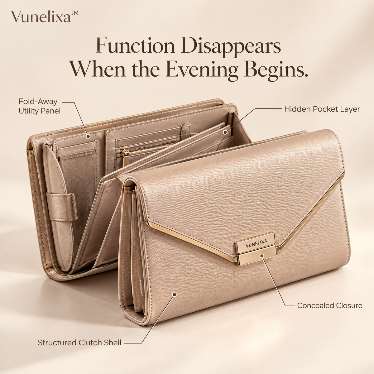 Vunelixa™ Evening Transition Clutch