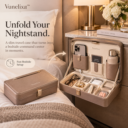 Vunelixa™ Bedside Travel Command Center