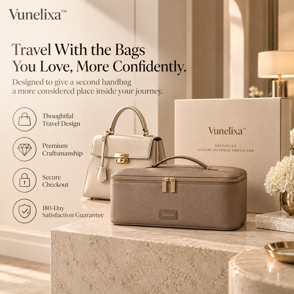 Vunelixa™ SoftVault Luxury Handbag Protector