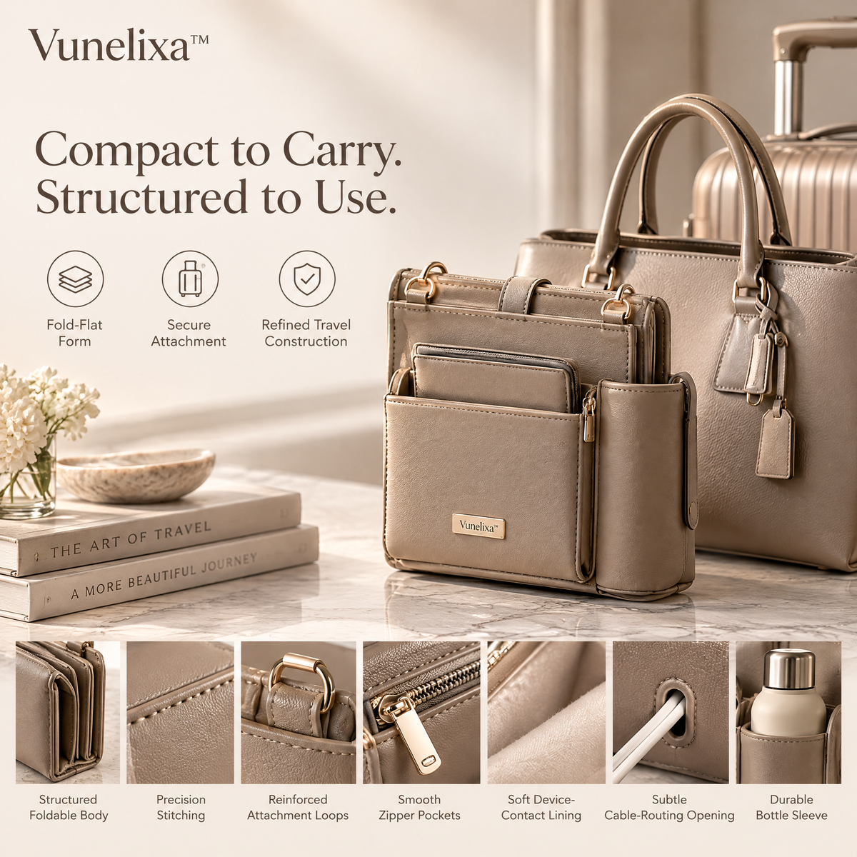 Vunelixa™ Airport Personal-Space Organizer