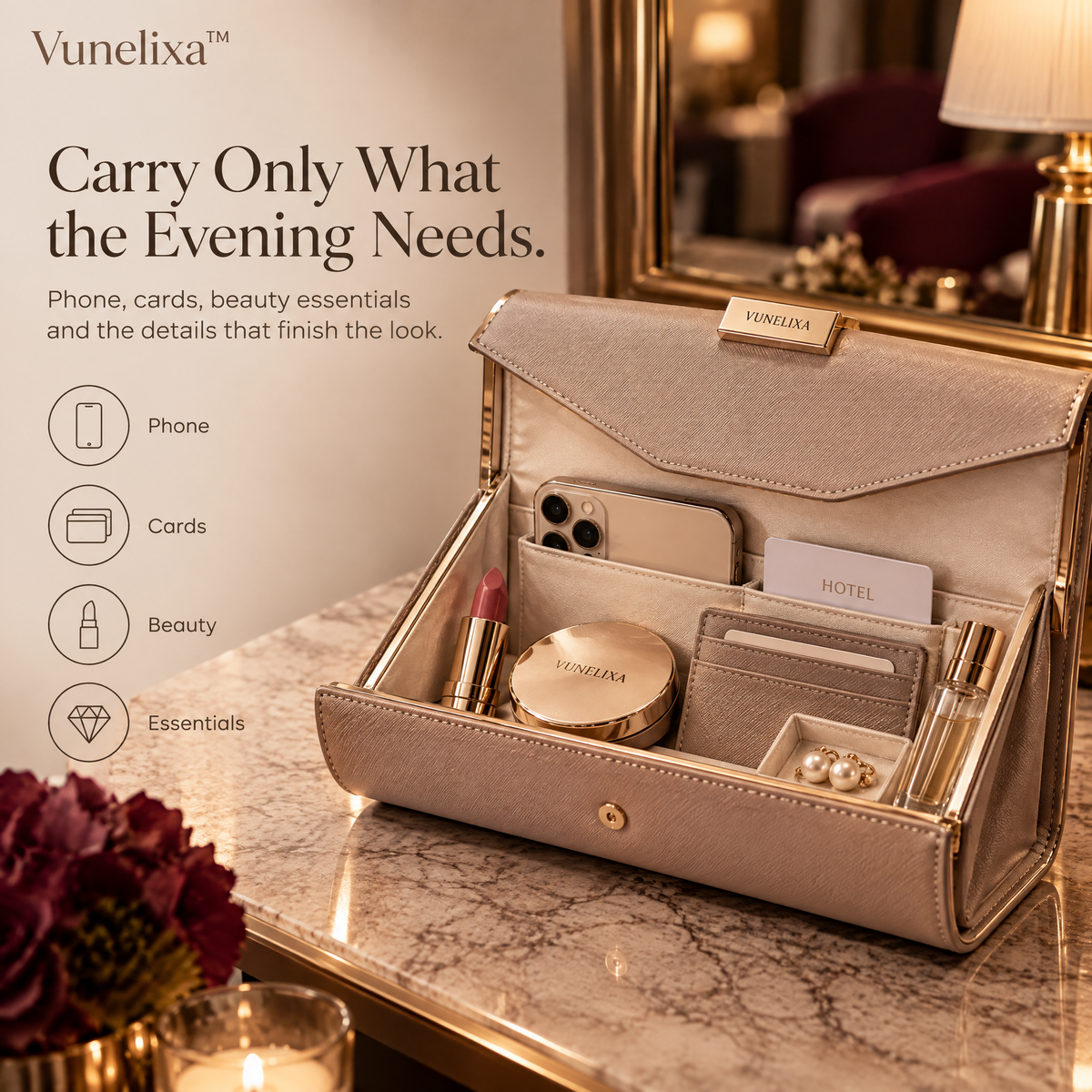 Vunelixa™ Evening Transition Clutch