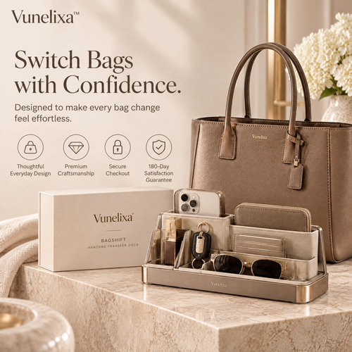 Vunelixa™ BagShift Handbag Transfer Dock
