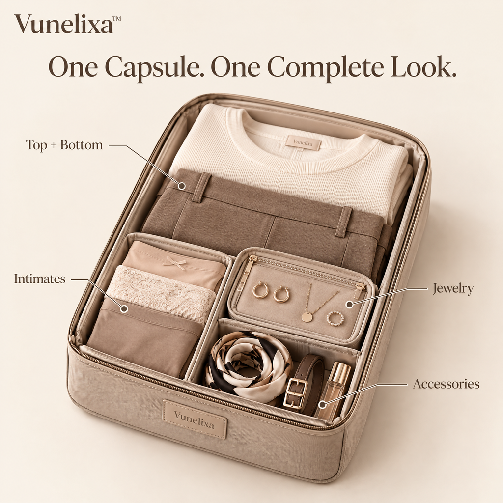 Vunelixa™ Wardrobe Capsule Travel System