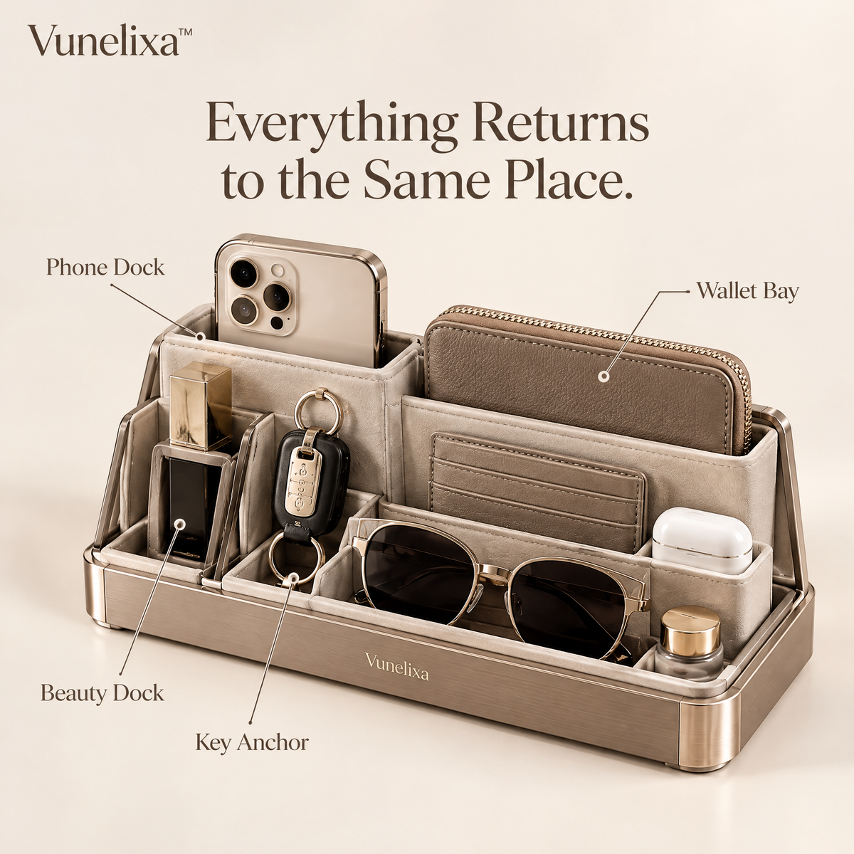Vunelixa™ BagShift Handbag Transfer Dock