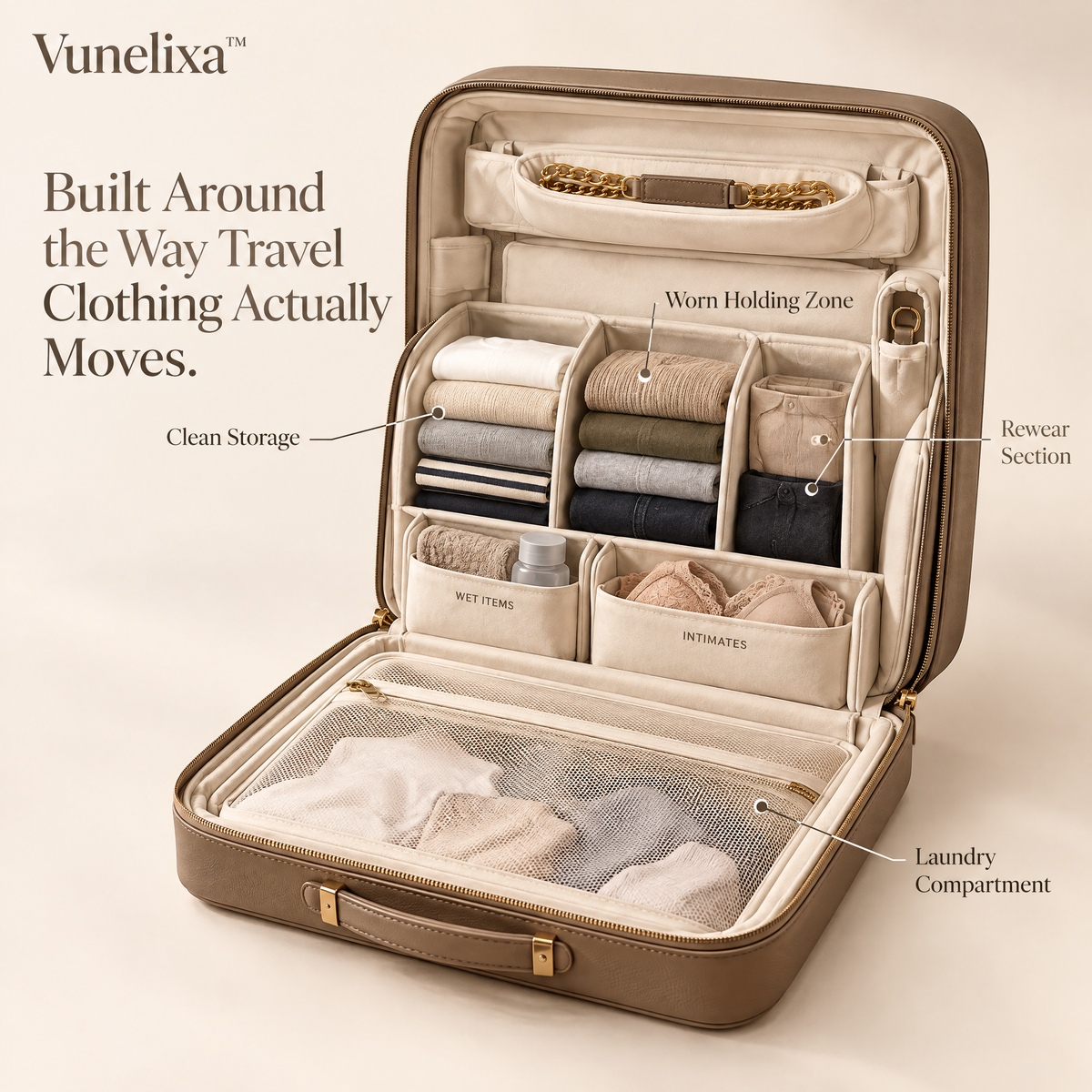 Vunelixa™ Destination Reset Laundry Cabinet