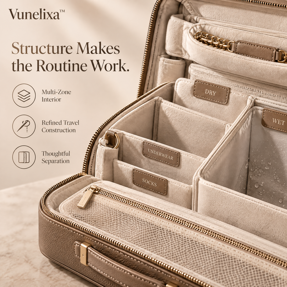 Vunelixa™ Destination Reset Laundry Cabinet