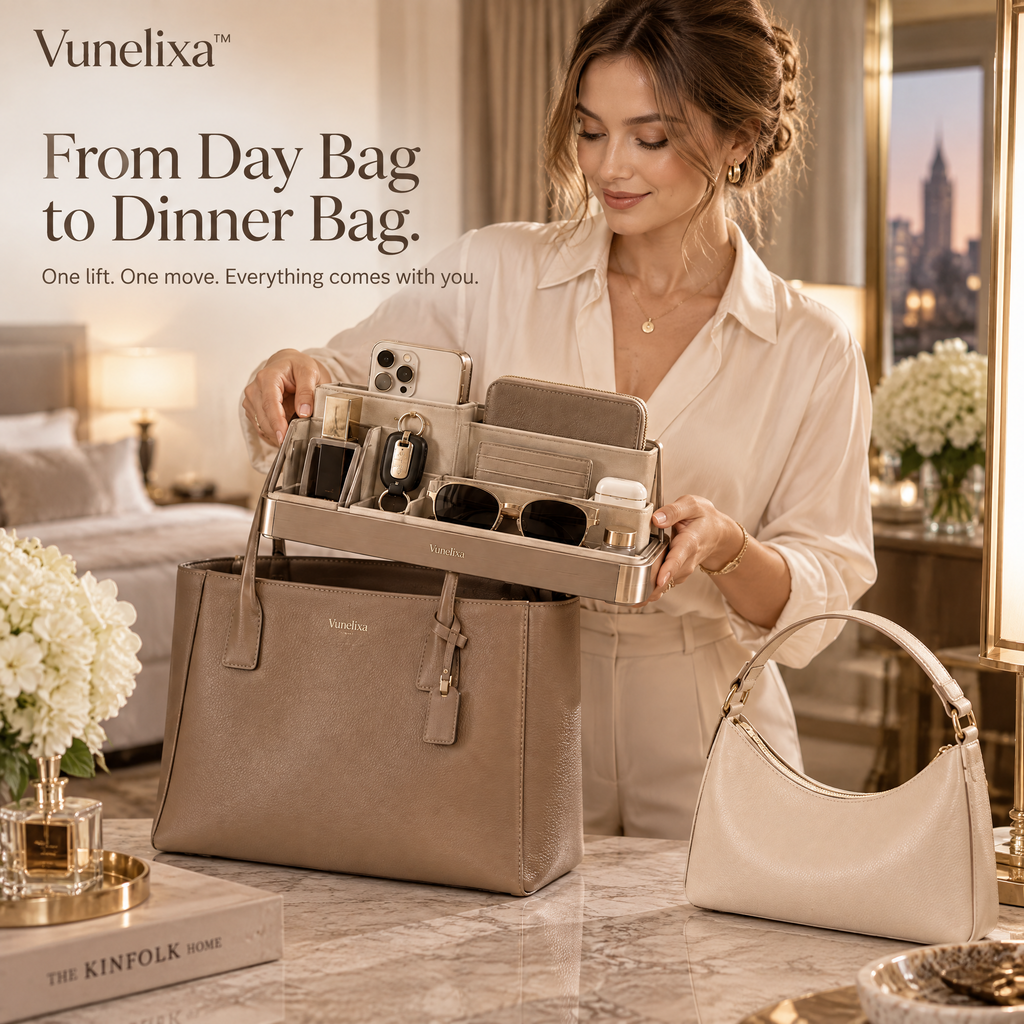 Vunelixa™ BagShift Handbag Transfer Dock