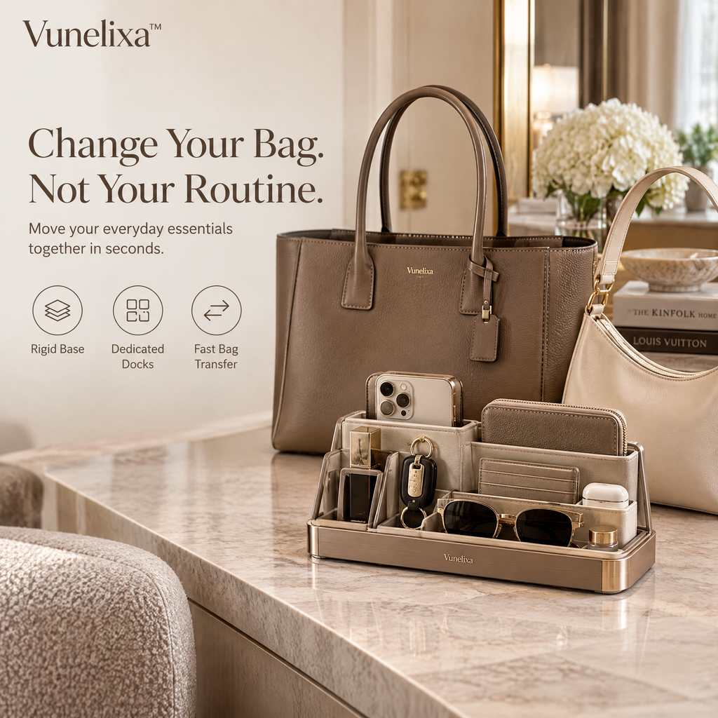 Vunelixa™ BagShift Handbag Transfer Dock