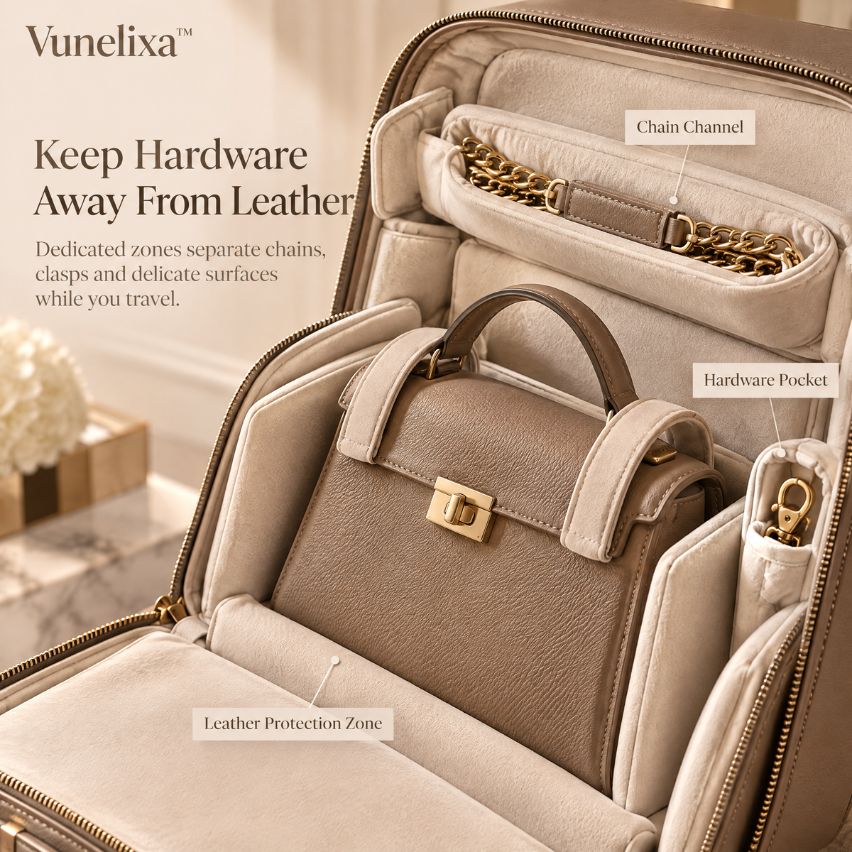 Vunelixa™ SoftVault Luxury Handbag Protector