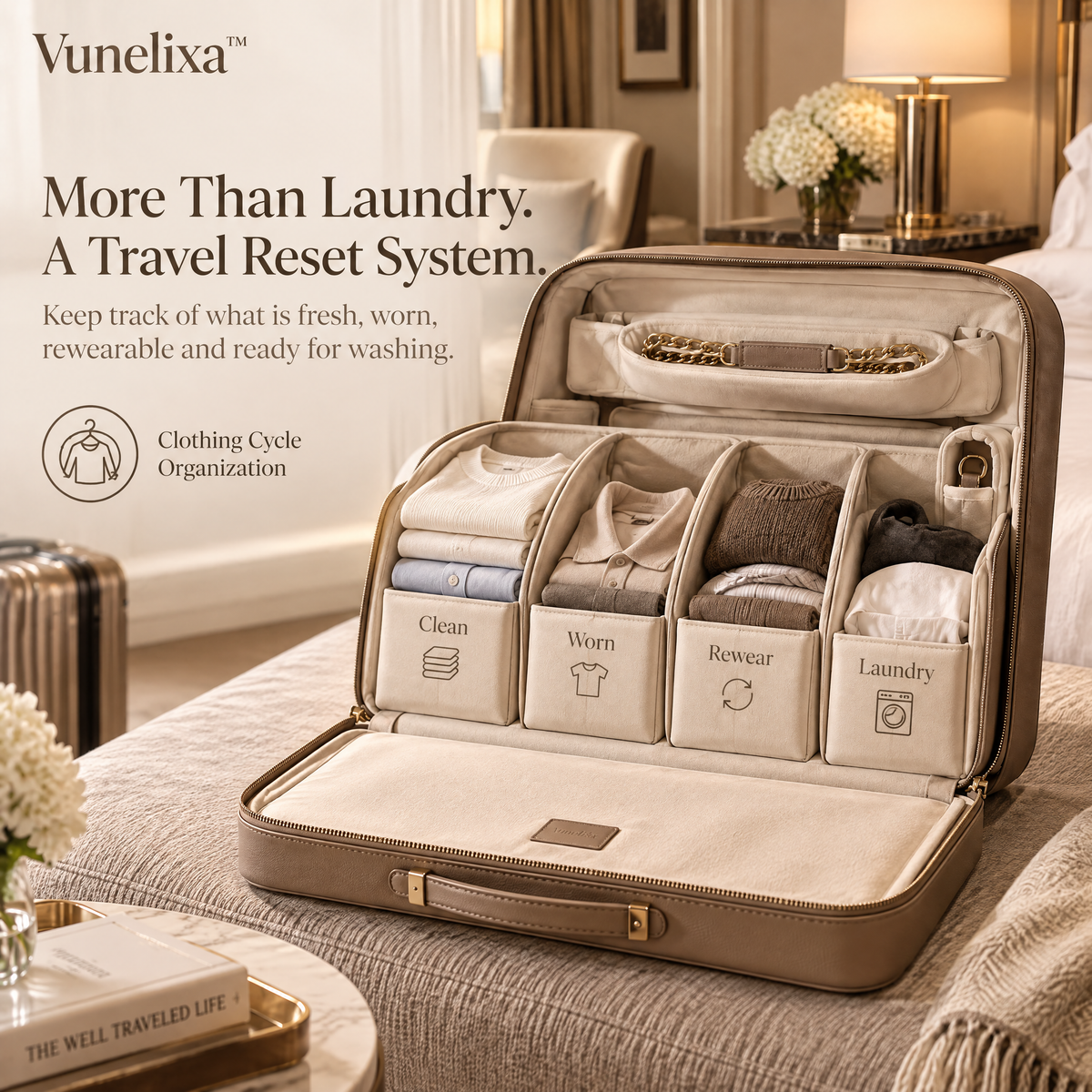 Vunelixa™ Destination Reset Laundry Cabinet